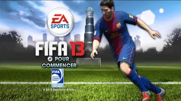 FIFA Soccer 13 screen shot title